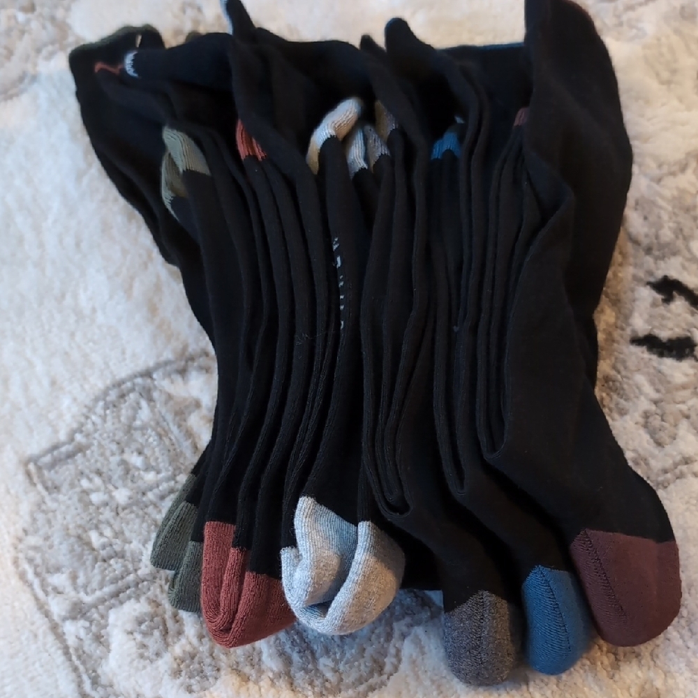 Sz 6-12: Ted Baker Dress Socks- 6 Pack